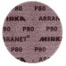 Шліфувальні круги Mirka Abranet D150 P80 (5424105080)