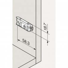 Опорна планка Blum 175H3100