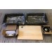 Кухонна мийка з вбудованою системою «Водоспад» PureSteel 80х50х19 см (Антрацит / Чорний графіт) WS-8050-ANT