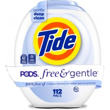 Гіпоалергенні капсули для прання Tide PODS Free & Gentle (112 шт.) Гіпоалергенні капсули для прання Tide PODS Free & Gentle (112 шт.)
