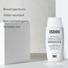 Антивіковий мінеральний SPF 50 з тоном ISDIN Eryfotona Ageless, 100 мл